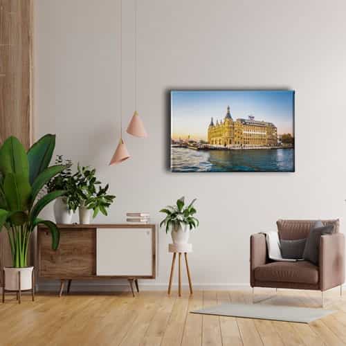 9448_4 Istanbul Haydarpasa Kanvas Tablo