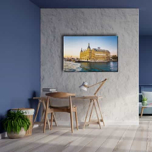 9448_5 Istanbul Haydarpasa Kanvas Tablo